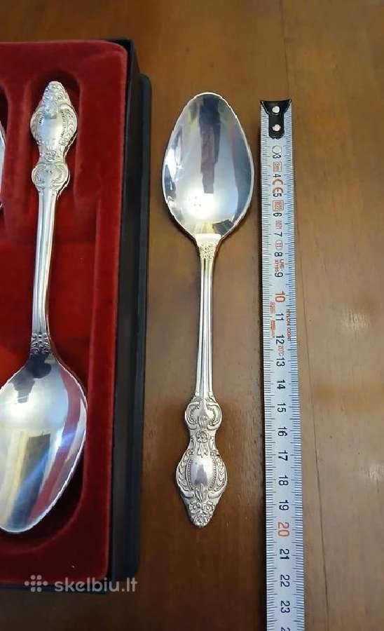 Melchioriniai, pasidabruoti 6 dideli šaukštai - nuotraukos Nr. 5