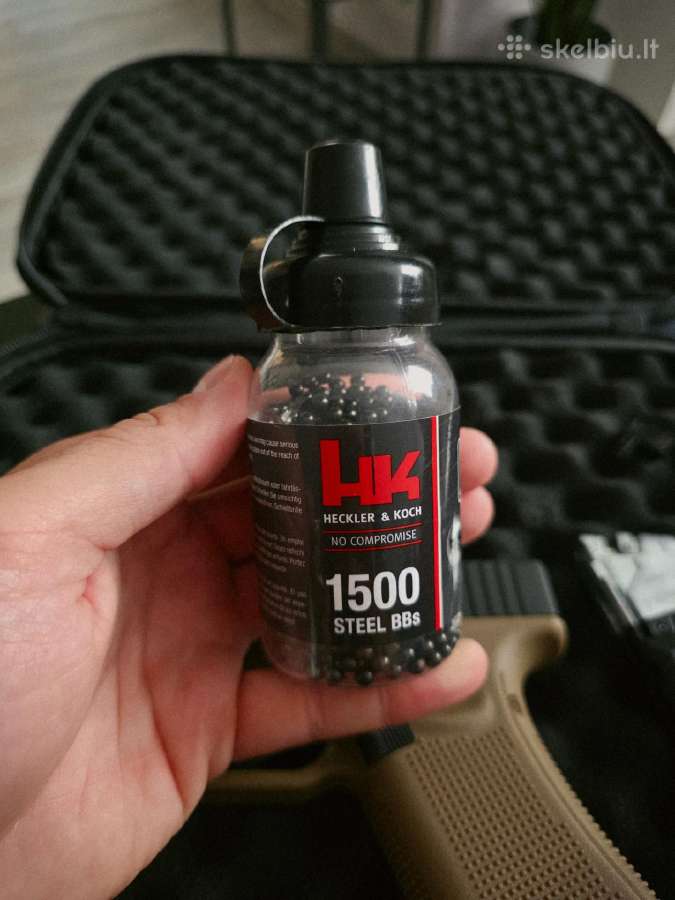 Umarex Glock 17 gen 5 Co2 pneumatinis pistoletas - nuotraukos Nr. 11