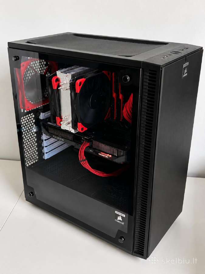 Gaming Pc - Rx 9060 XT 16gb, i7-10700k, 1tb SSD - nuotraukos Nr. 4