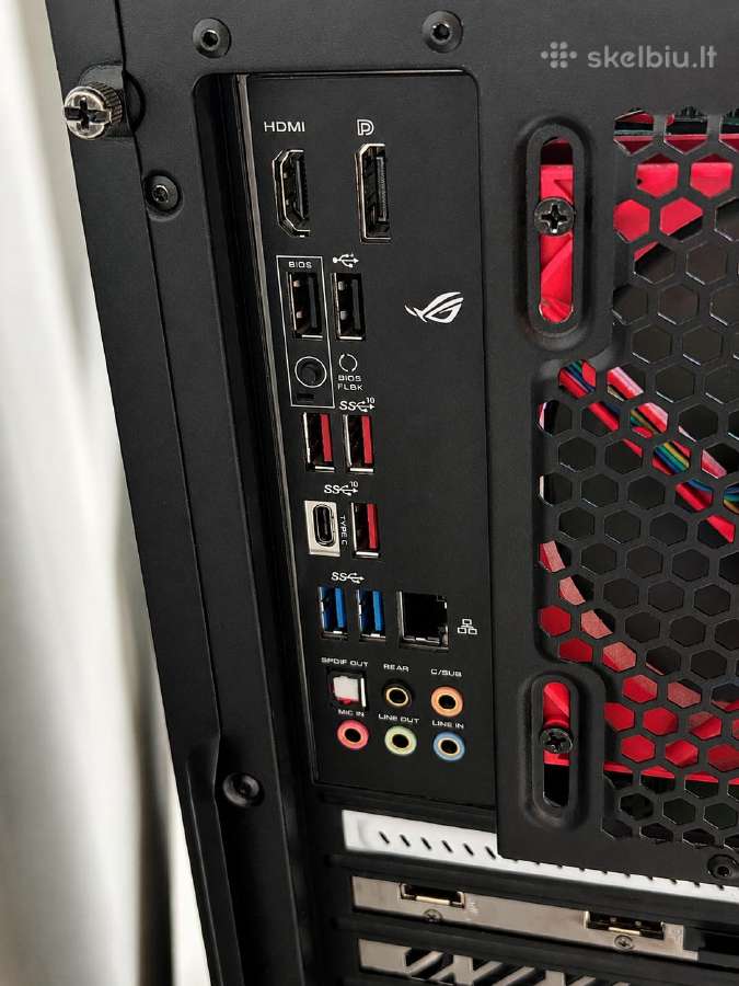 Gaming Pc - Rx 9060 XT 16gb, i7-10700k, 1tb SSD - nuotraukos Nr. 5