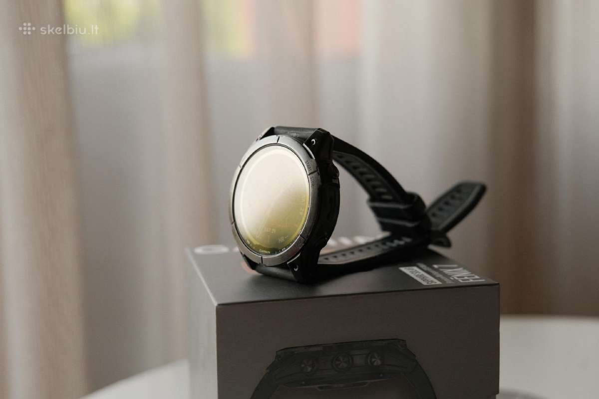 Garmin Fenix 7 Sapphire solar, multiband, titanium - nuotraukos Nr. 7