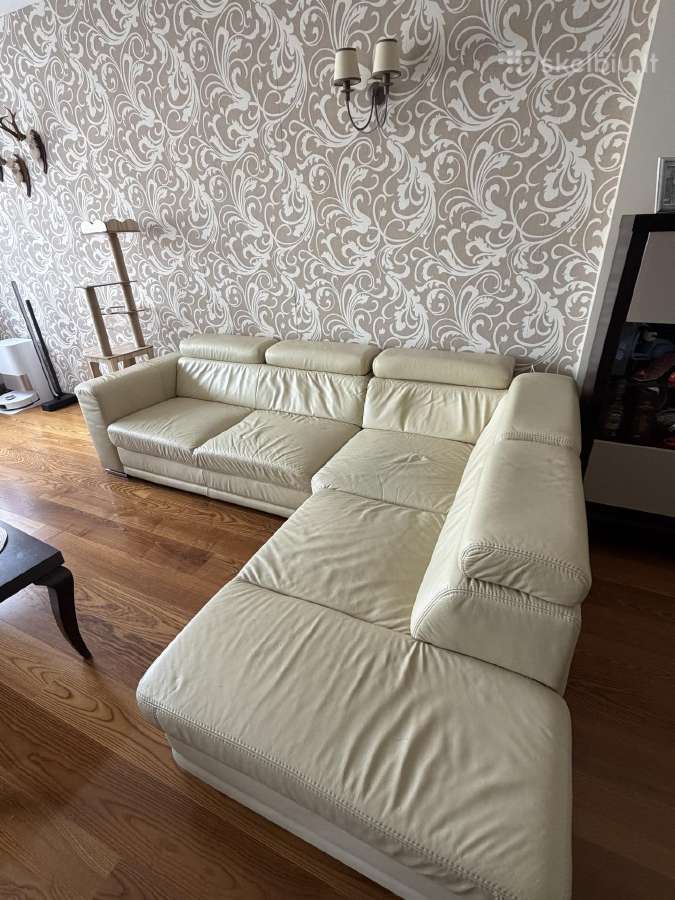 Odinė sofa - nuotraukos Nr. 2