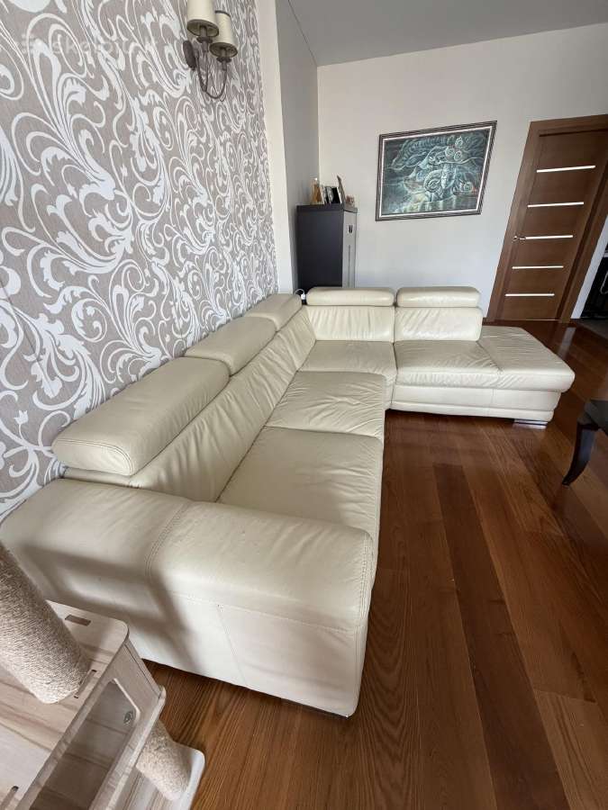 Odinė sofa - nuotraukos Nr. 3