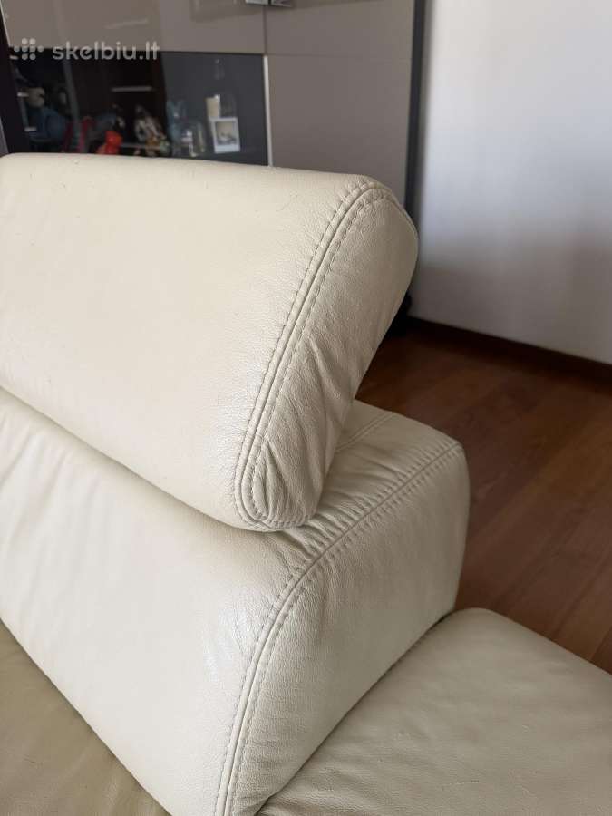 Odinė sofa - nuotraukos Nr. 4