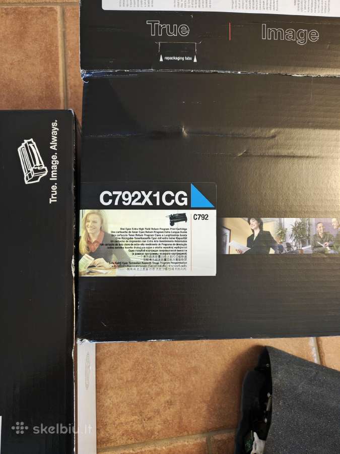 Lexmark spausdintuvų kasetės - toneriai - nuotraukos Nr. 2