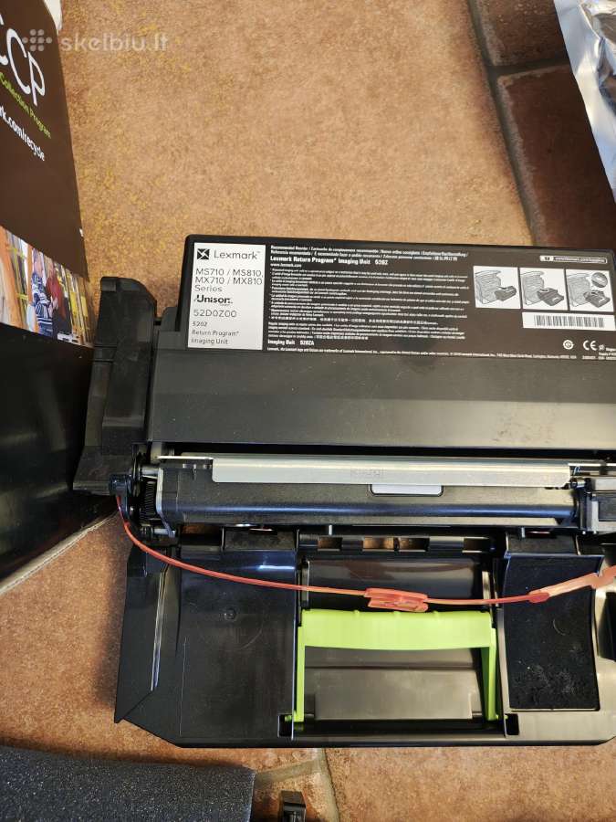 Lexmark spausdintuvų kasetės - toneriai - nuotraukos Nr. 6