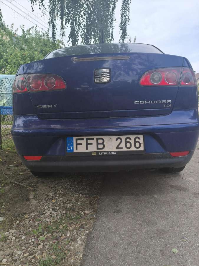 Seat Cordoba 2004 1.9 74kw - nuotraukos Nr. 4