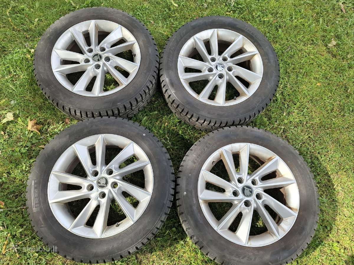 Skoda superb dygliuotos padangos su diskais - nuotraukos Nr. 3
