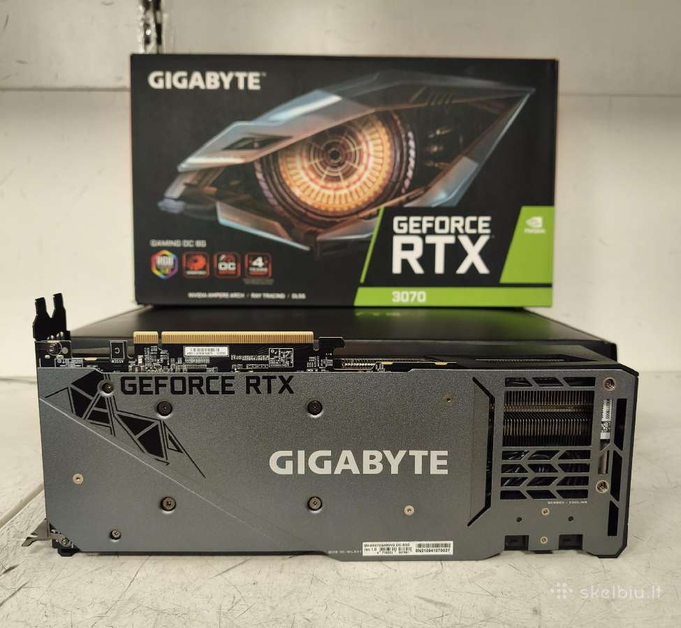 Geforce Rtx 3070 Gaming Oc 8gb Gddr6 256 bit - nuotraukos Nr. 5