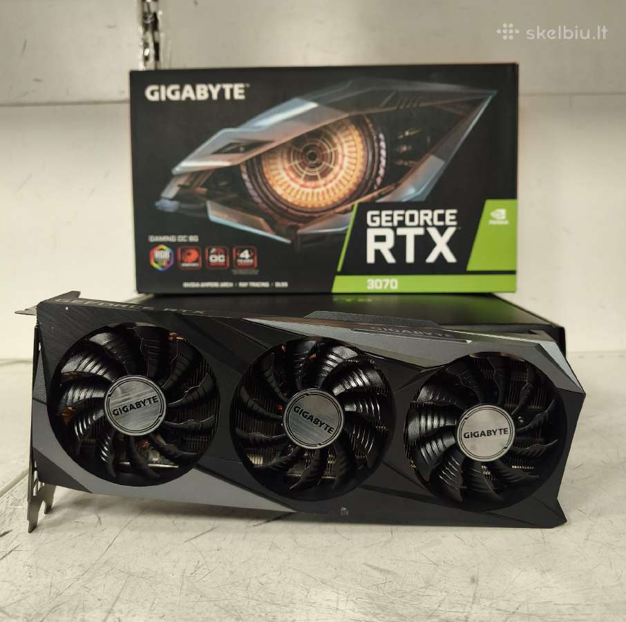 Geforce Rtx 3070 Gaming Oc 8gb Gddr6 256 bit - nuotraukos Nr. 6