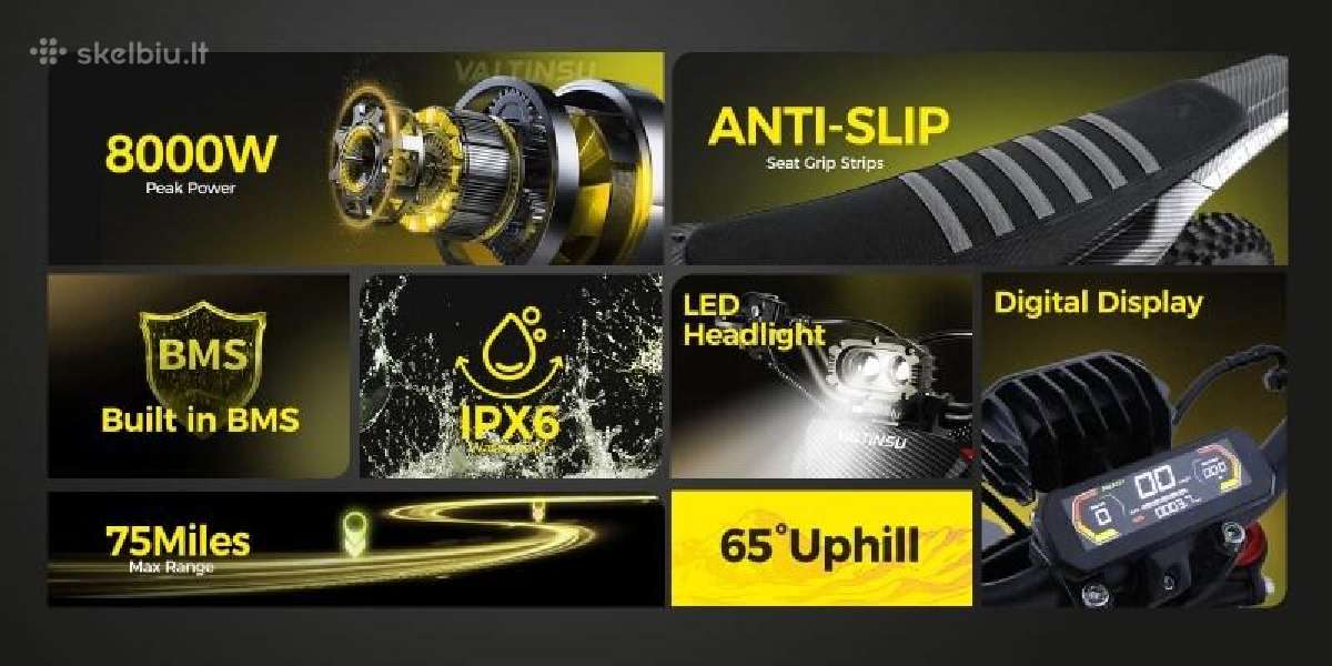Valtinsu Em5 ultra elektrinis motociklas 8000w - nuotraukos Nr. 5