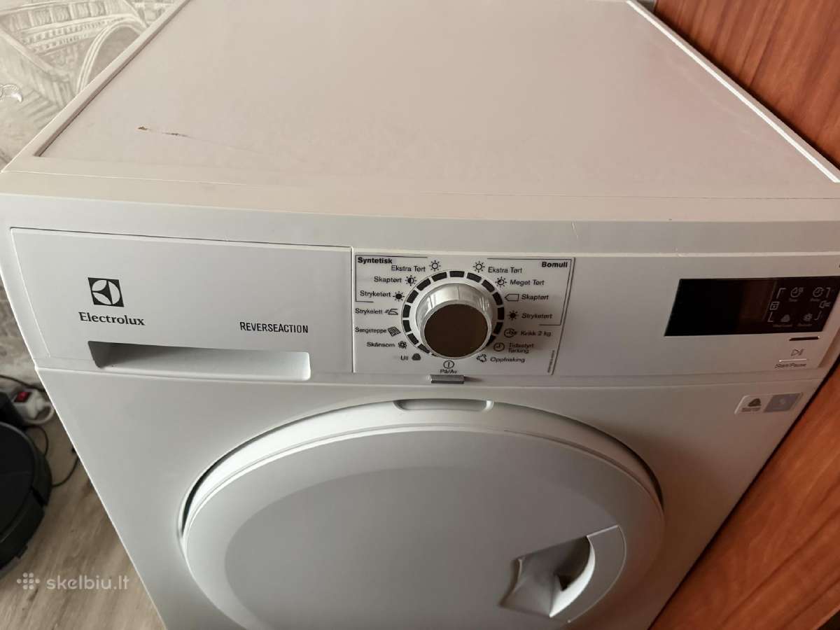 Electrolux Dziovykle 9kg - nuotraukos Nr. 2