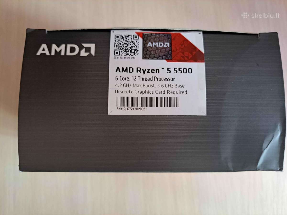 Amd Ryzen 5 5500 - nuotraukos Nr. 2