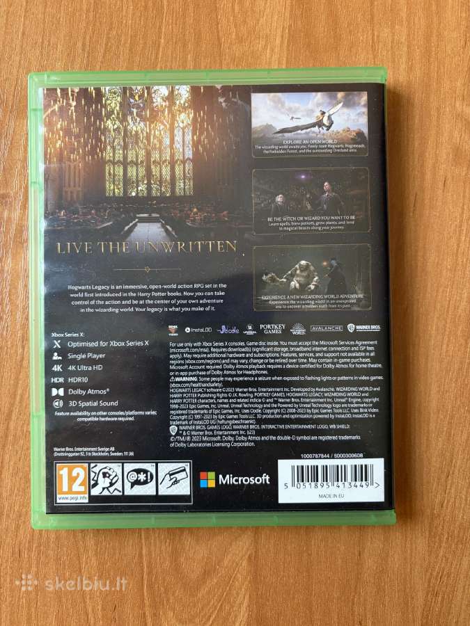 Hogwarts Legacy Xbox Series X - nuotraukos Nr. 2