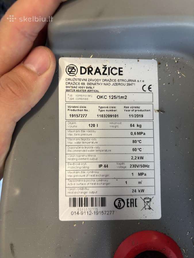 Boileris Dražice - nuotraukos Nr. 4