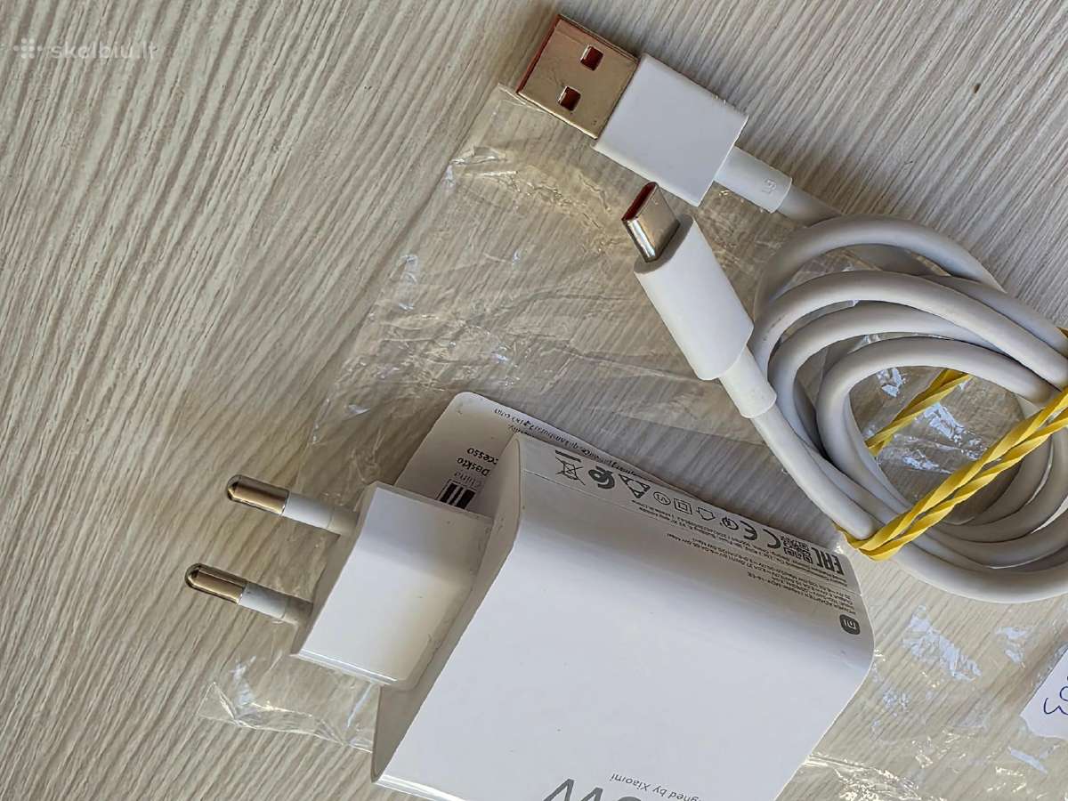 Xiaomi charger 120w with cable originalus naud - nuotraukos Nr. 3