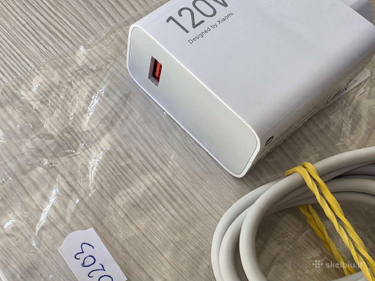 Xiaomi charger 120w with cable originalus naud - nuotraukos Nr. 4
