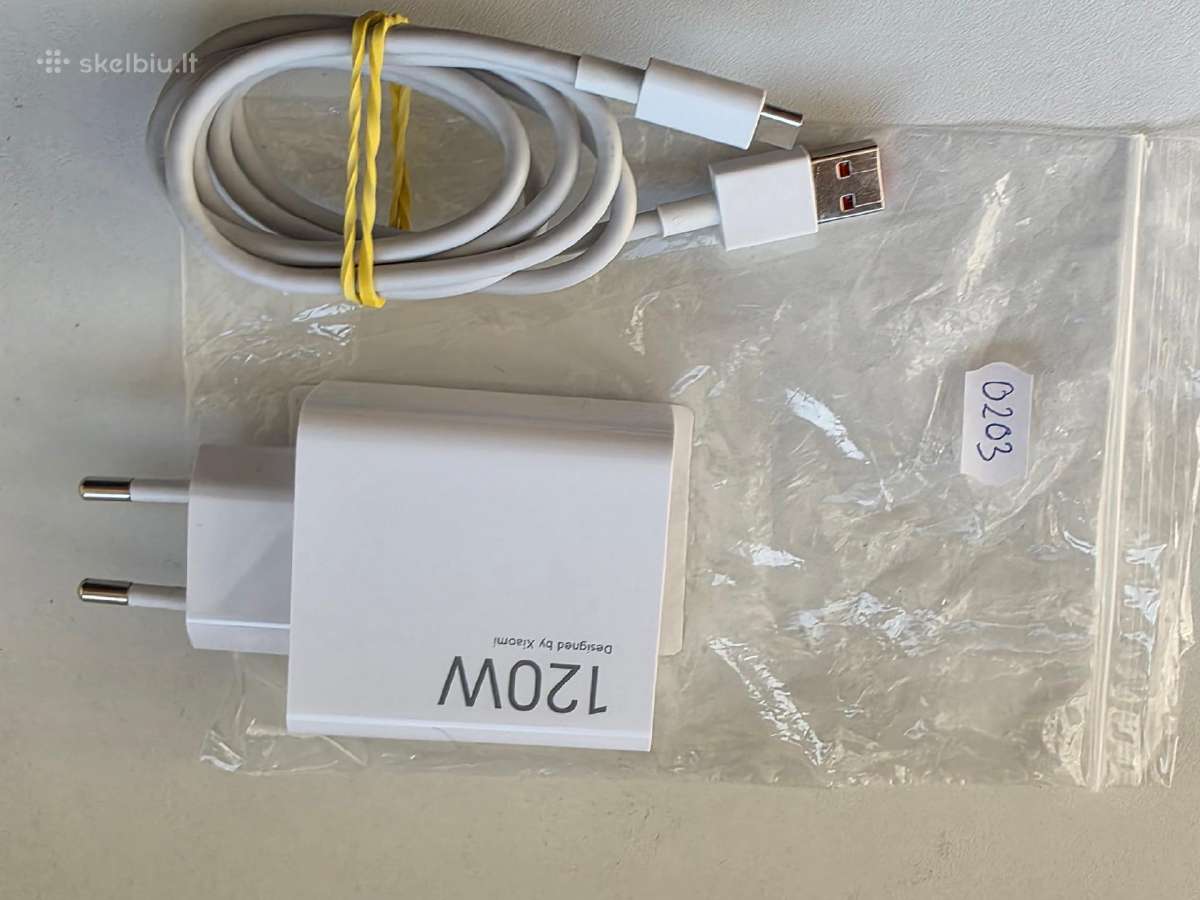 Xiaomi charger 120w with cable originalus naud - nuotraukos Nr. 6