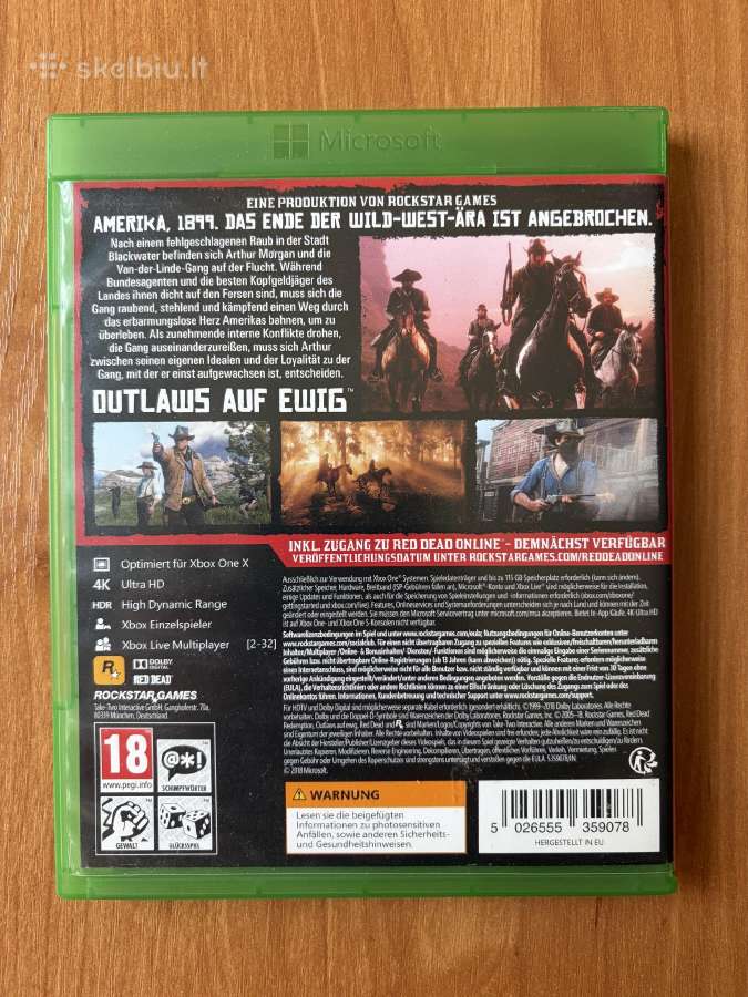 Red Dead Redemption 2 Xbox - nuotraukos Nr. 2