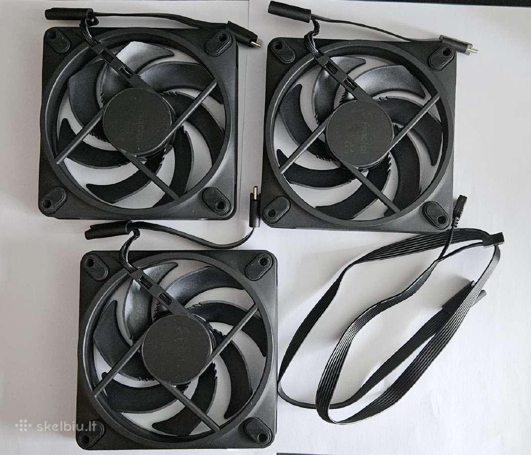 Ventiliatoriai Fractal Design Momentum 12 Rgb 120 - nuotraukos Nr. 2