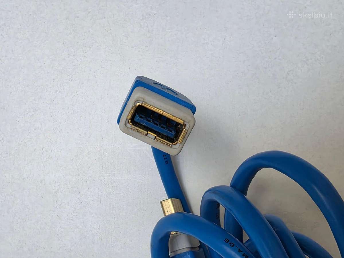 Usb-a (male) to Usb-b (male, spausdintuvams) 3,0 - nuotraukos Nr. 2