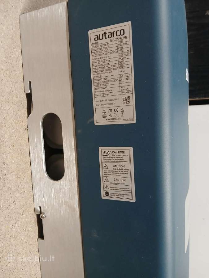 Autarco saulės elektrinės inverteris 9kw - nuotraukos Nr. 2