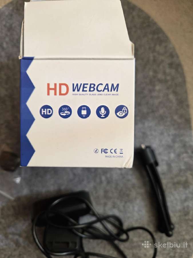 Full HD Usb internetinė vaizdo kamera (Webcam) - nuotraukos Nr. 4