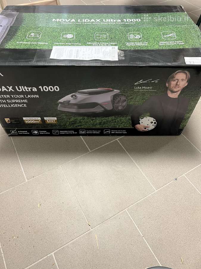 Mova Lidax Ultra 1000 robotas-žoliapjovė - nuotraukos Nr. 2