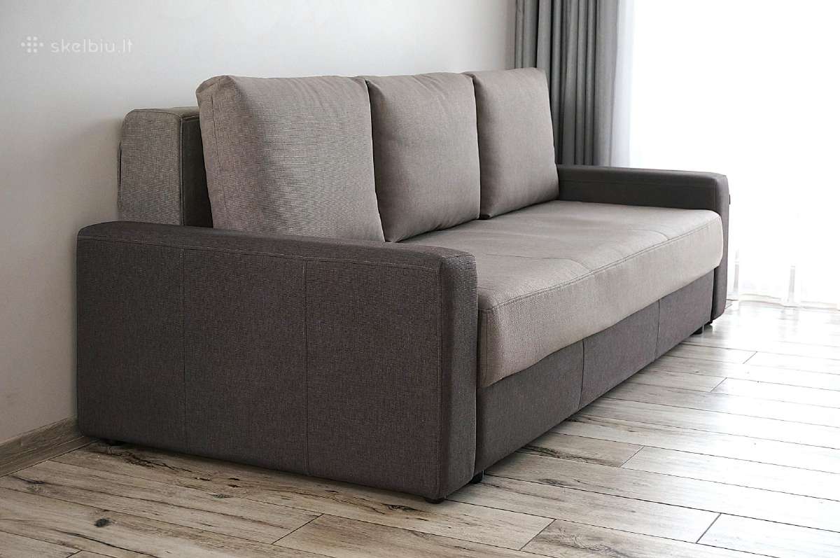 Magres-baldai Plati sofa-lova+galimas Pristatymas - nuotraukos Nr. 2