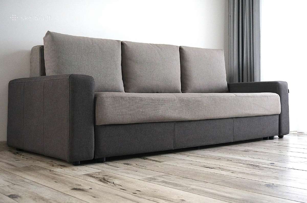 Magres-baldai Plati sofa-lova+galimas Pristatymas - nuotraukos Nr. 14
