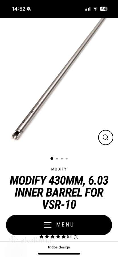 Novritch ssg10 (vsr10) Snaiperio komplektas - nuotraukos Nr. 16