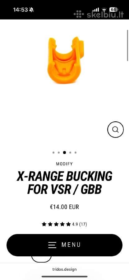 Novritch ssg10 (vsr10) Snaiperio komplektas - nuotraukos Nr. 17