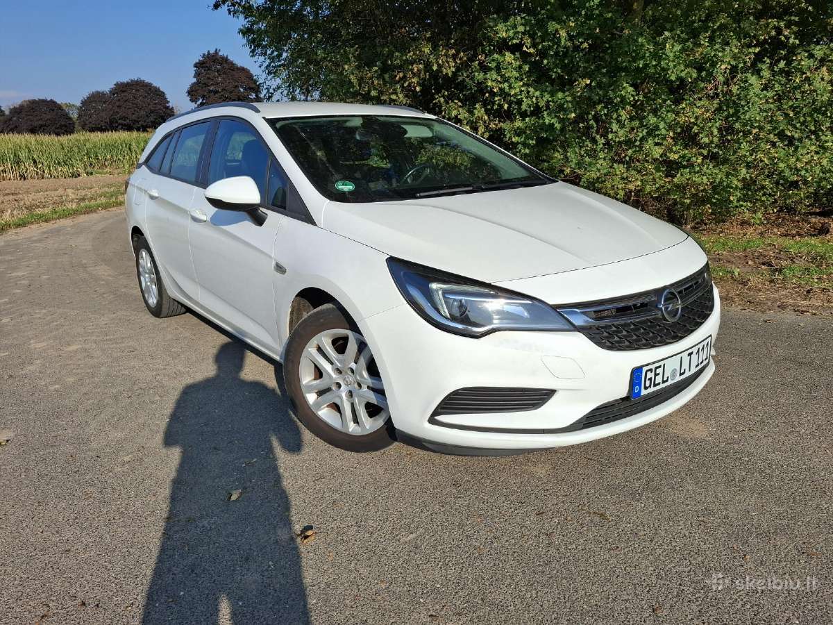 Opel astra 2018m.1,6l dyzel - nuotraukos Nr. 9