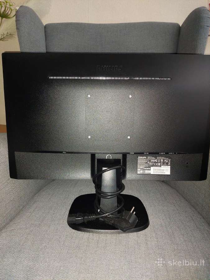 Mažai naudotas Philips 243v7q monitorius (24", Ips - nuotraukos Nr. 2