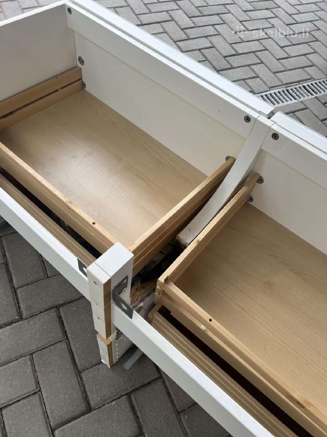 Vonios spintelė su 4 stalčiais. Ikea. Pakabinama. - nuotraukos Nr. 3