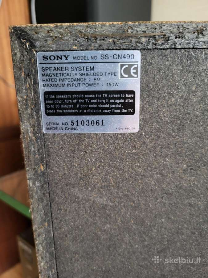 Parduodu Sony aparatūra,namų kinas - nuotraukos Nr. 13