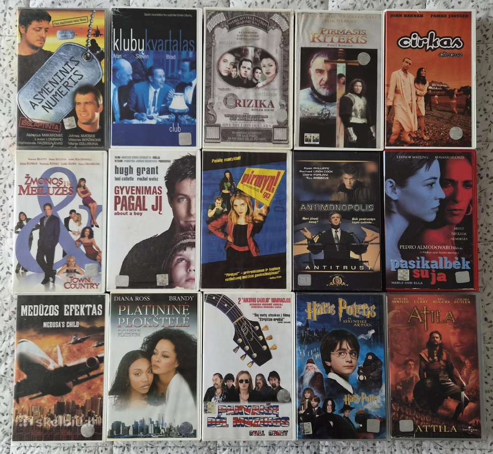 Lietuviski ir ne tik Vhs filmai - nuotraukos Nr. 3