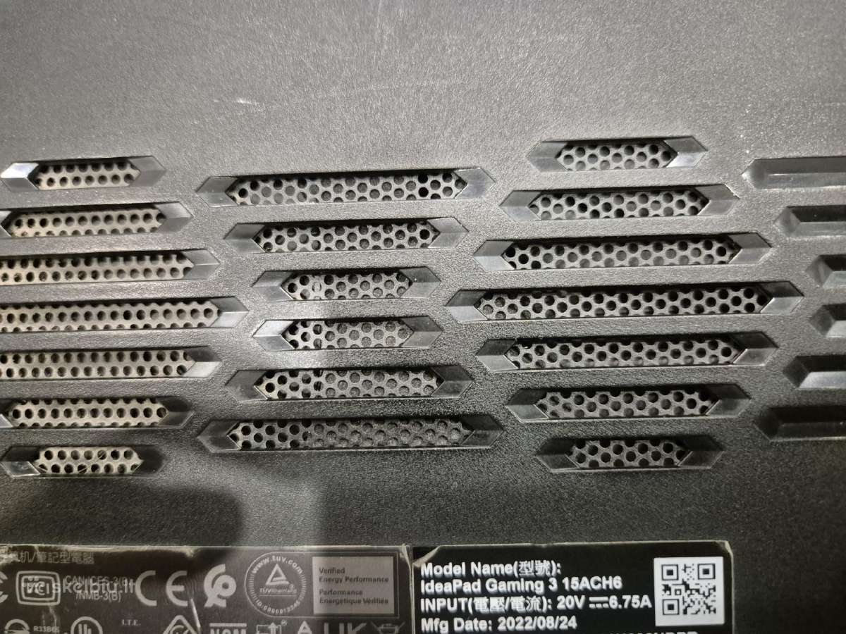Lenovo Gaming 3 Ryzen 5 5600 16gb RAM Rtx 3050 - nuotraukos Nr. 8