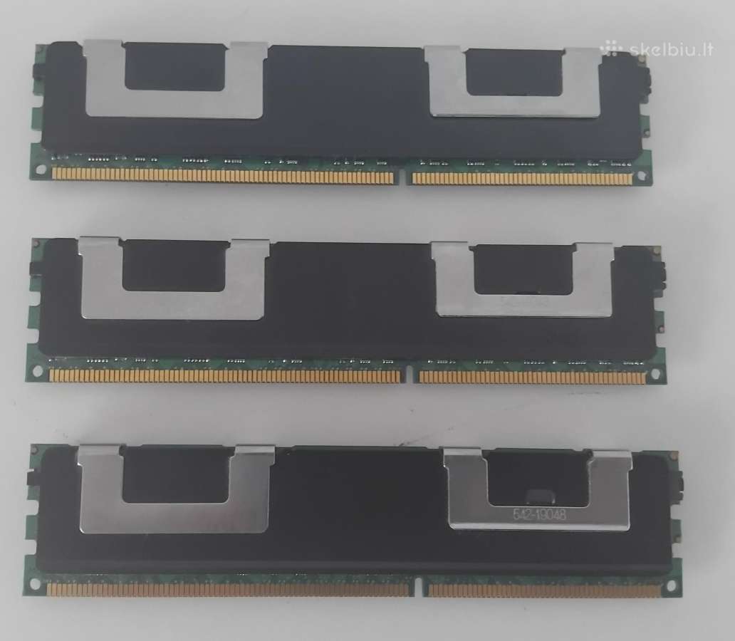 3 vnt Serverinio Ddr3 Operatyvioji atmintis (RAM) - nuotraukos Nr. 5