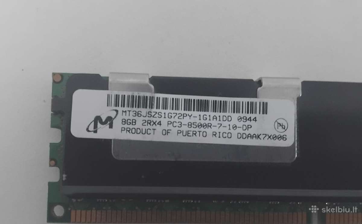 24gb Ddr3 RAM - nuotraukos Nr. 3