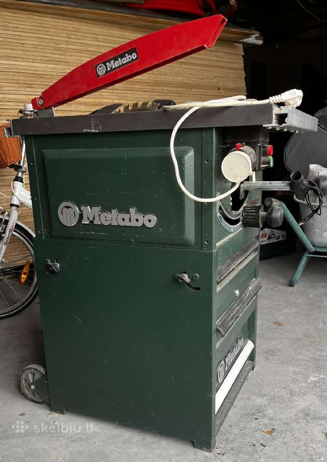 Išilginės pjovimo staklės Metabo - nuotraukos Nr. 2