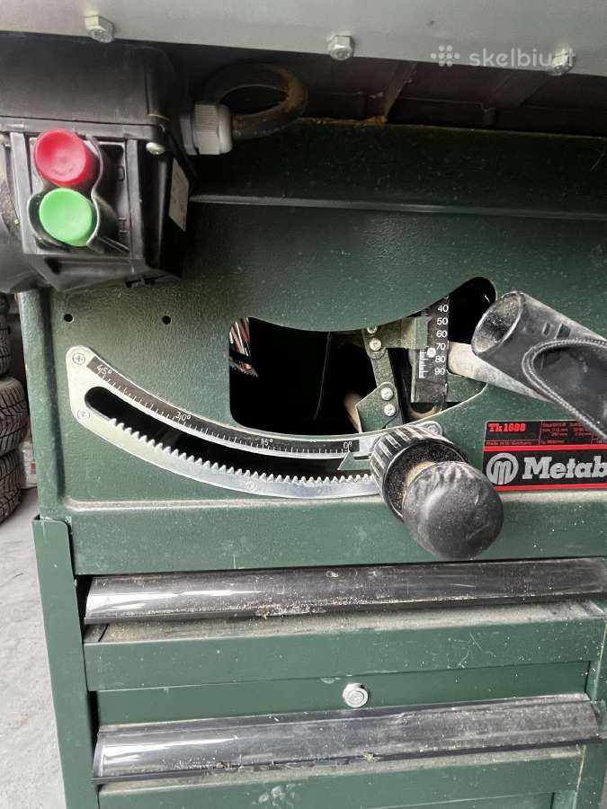Išilginės pjovimo staklės Metabo - nuotraukos Nr. 11