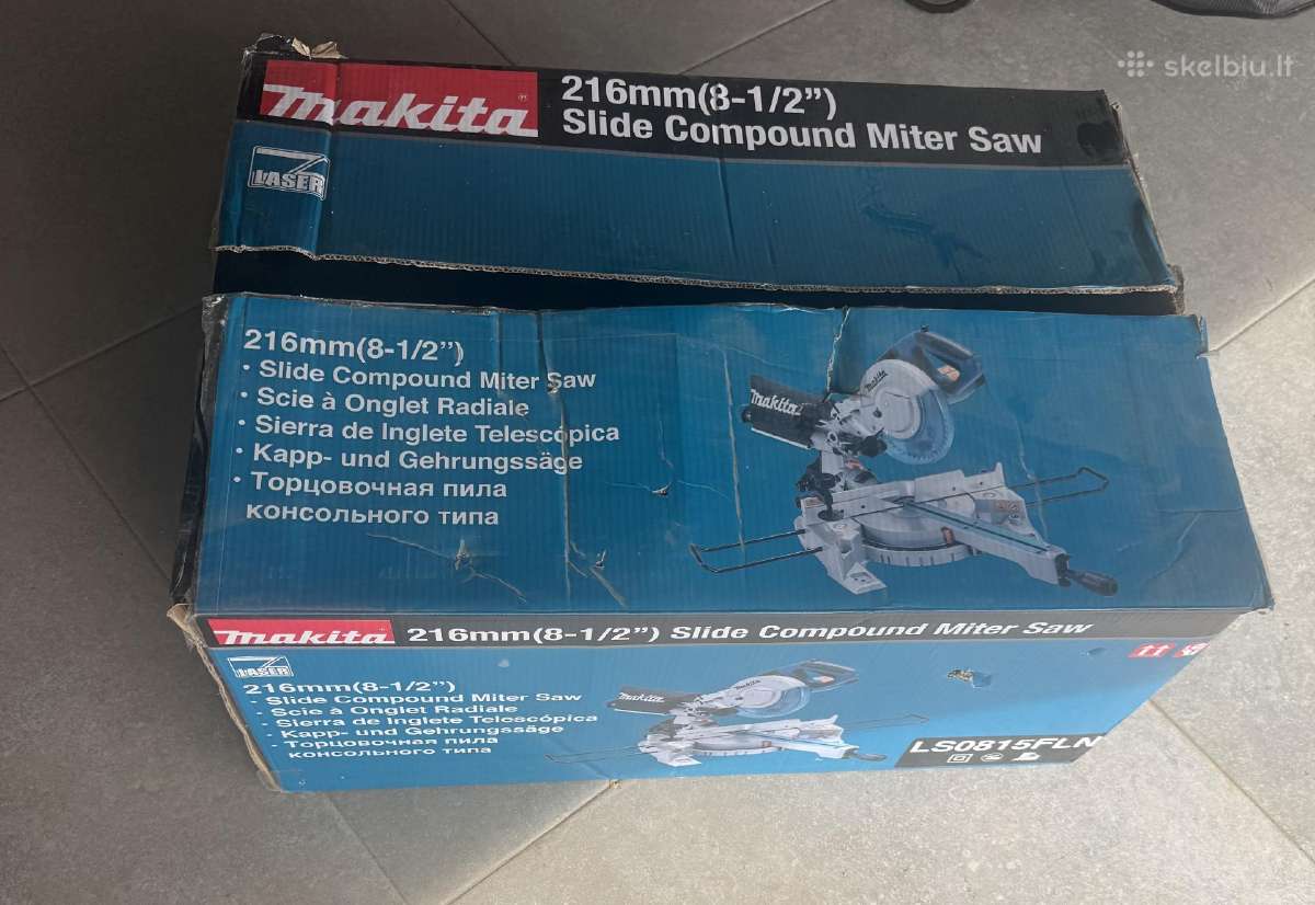 Makita Ls0815fl skersinio pjovimo staklės - nuotraukos Nr. 6