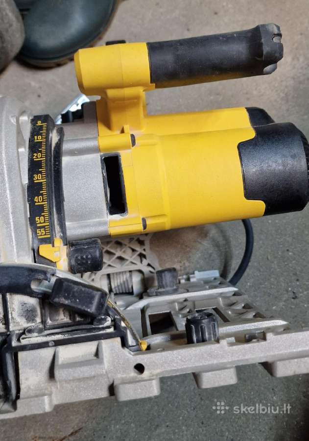 Dewalt diskinis pjūklas Dws520 - nuotraukos Nr. 6