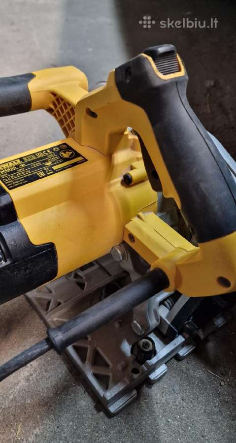 Dewalt diskinis pjūklas Dws520 - nuotraukos Nr. 10