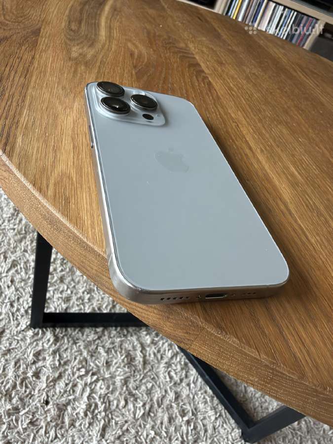 Apple iPhone 15 Pro Natural Titanium 512gb - nuotraukos Nr. 11