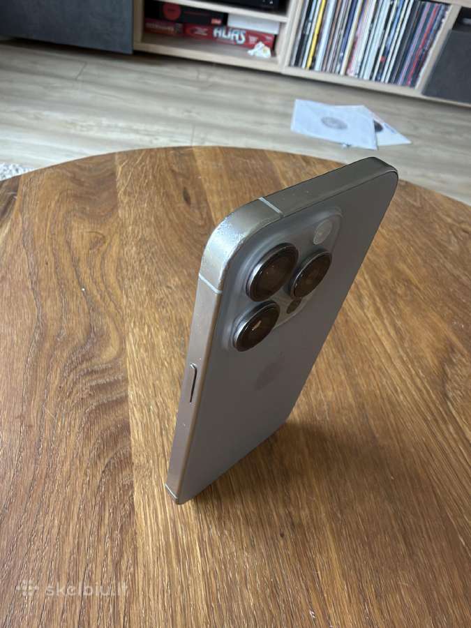 Apple iPhone 15 Pro Natural Titanium 512gb - nuotraukos Nr. 12