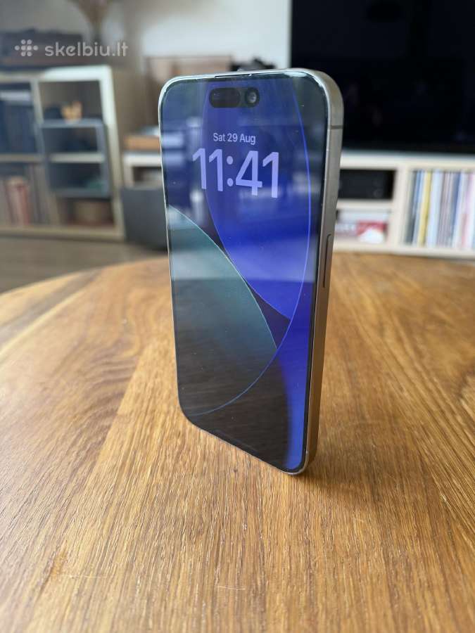 Apple iPhone 15 Pro Natural Titanium 512gb - nuotraukos Nr. 14
