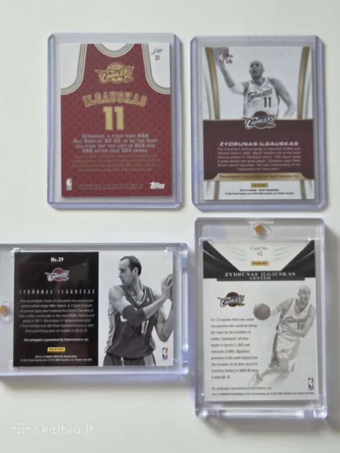 Zydrunas Ilgauskas Auto Jersey mix - nuotraukos Nr. 2
