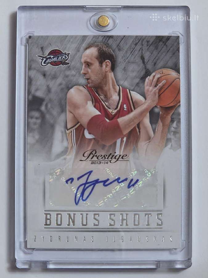Zydrunas Ilgauskas Auto Jersey mix - nuotraukos Nr. 7